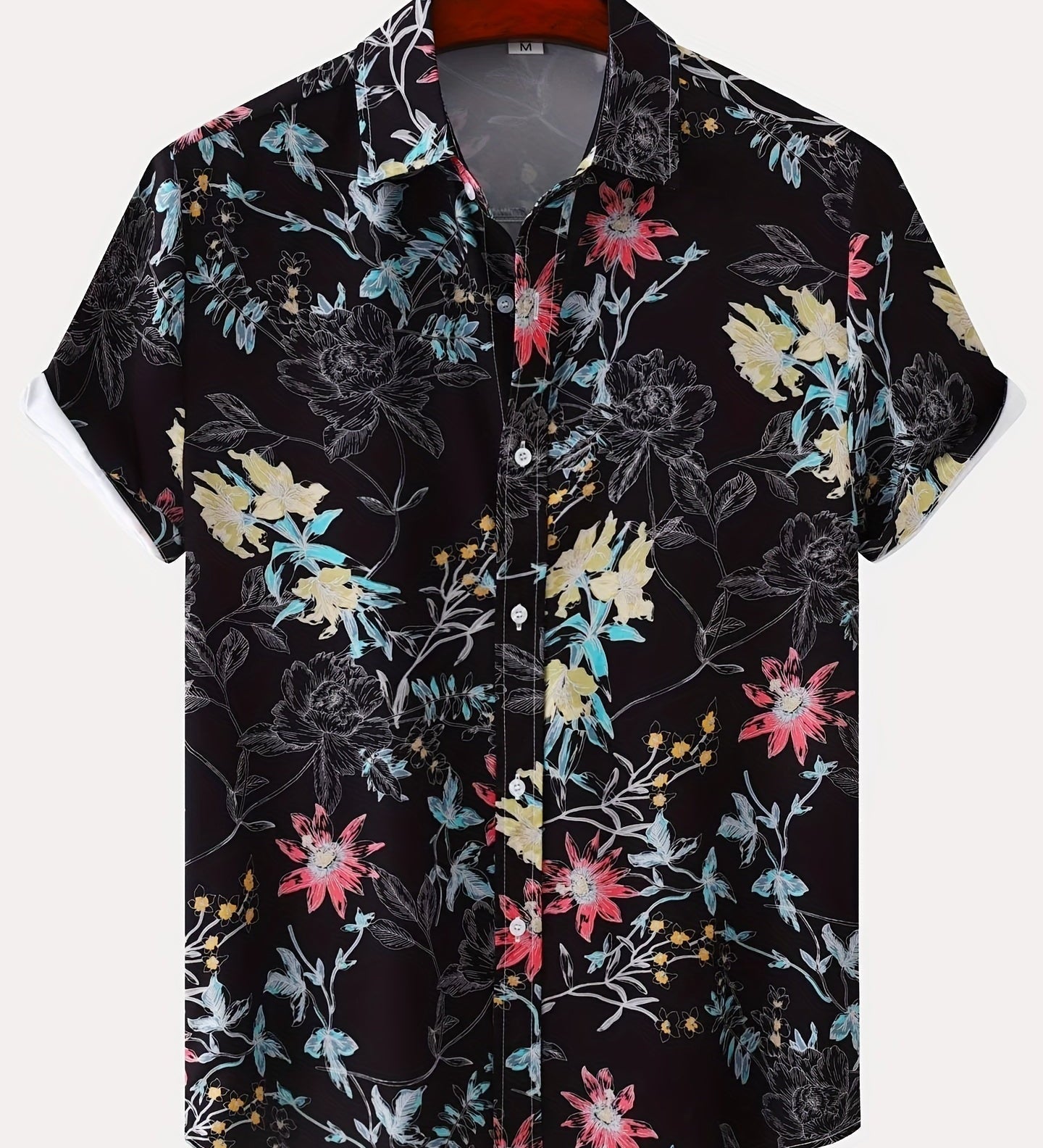 Matěj – Pánská Košile s Květinovým Vzorem