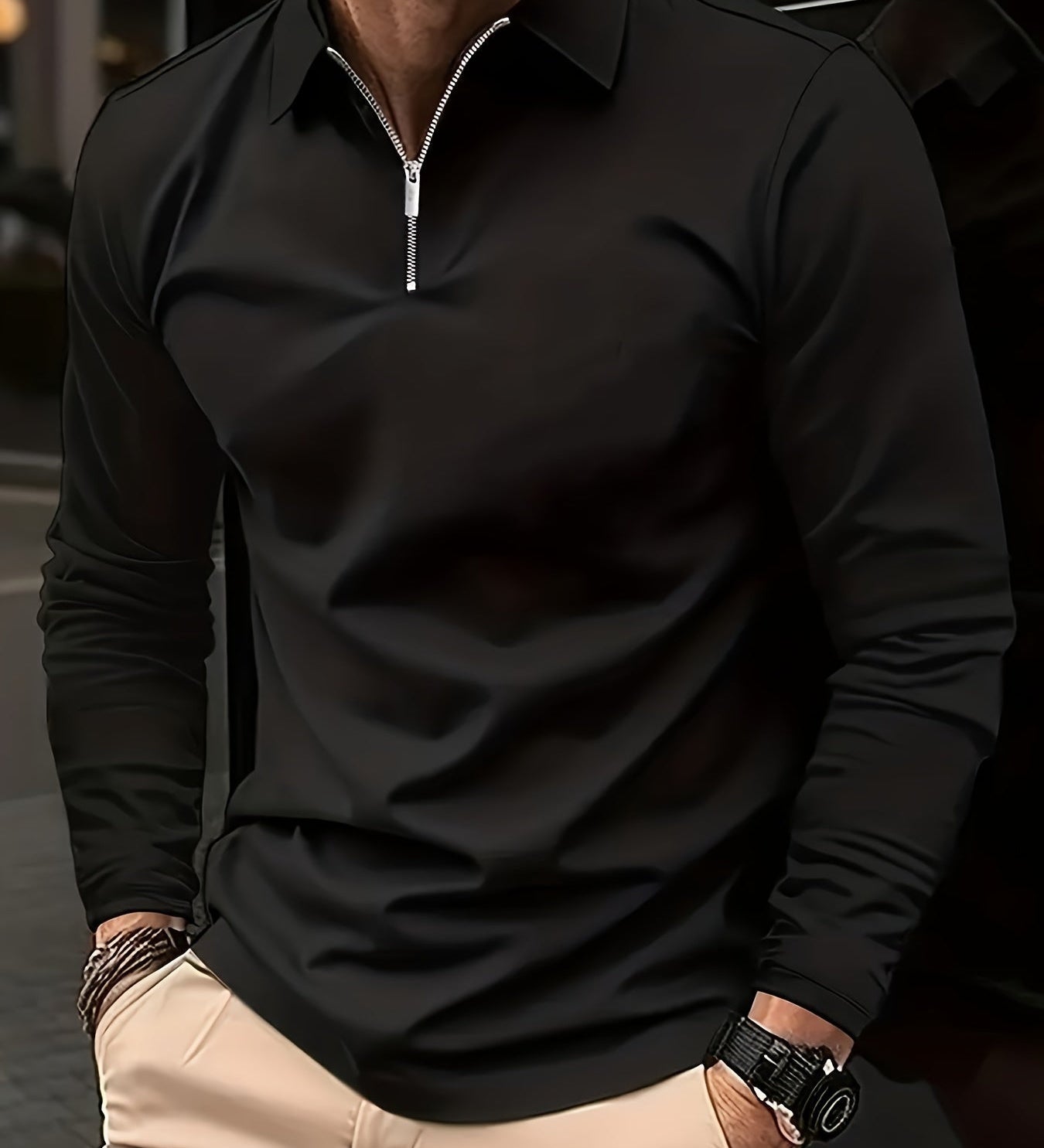 Tomáš – Pánská Zipová Košile