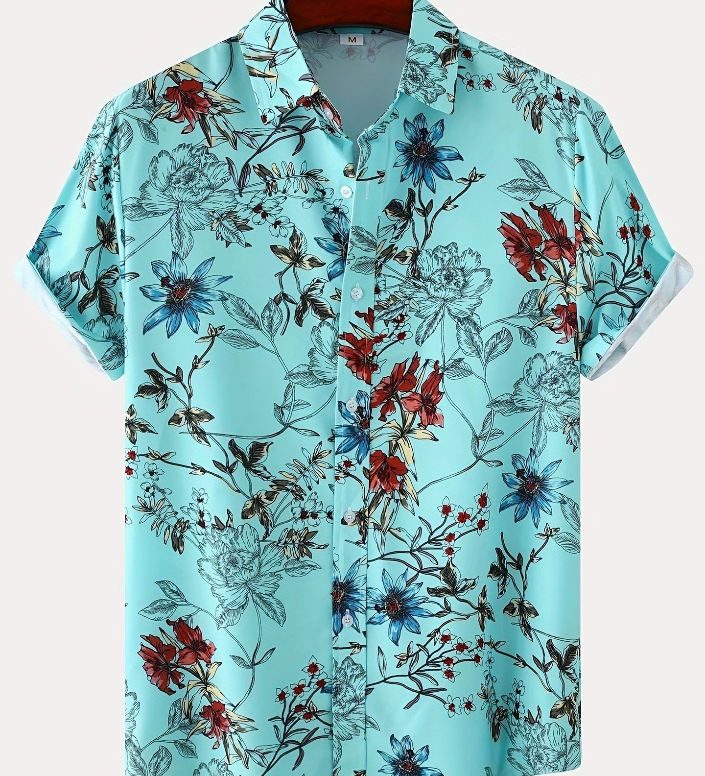 Matěj – Pánská Košile s Květinovým Vzorem