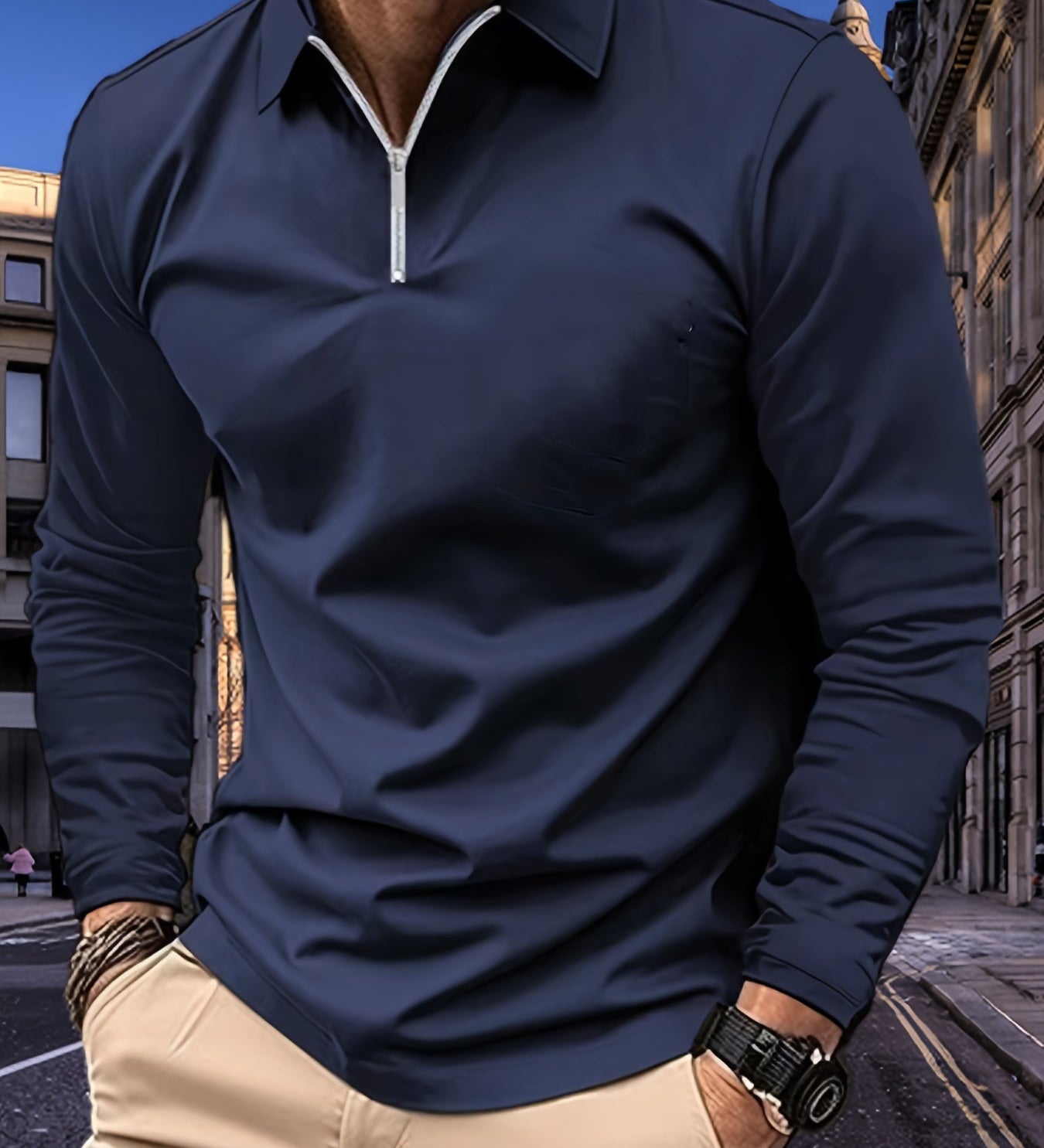 Tomáš – Pánská Zipová Košile