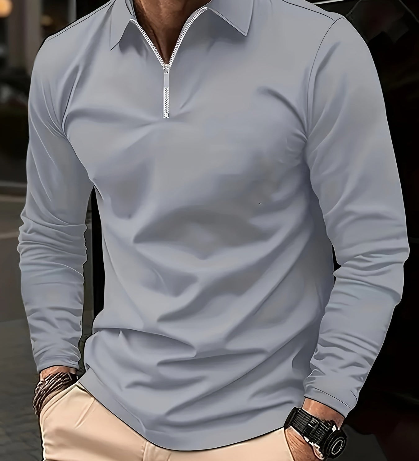 Tomáš – Pánská Zipová Košile